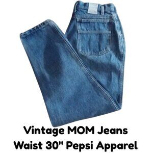 Vintage RARE PEPSI APPAREL High Rise MOM Jeans